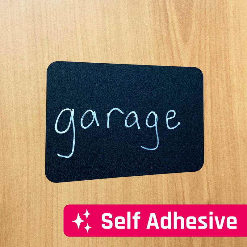 TownStix 200-Pack, Chalkboard Labels Stickers, Erasable and Reusable - Rectangle, 6"" x 4"" - Image 3
